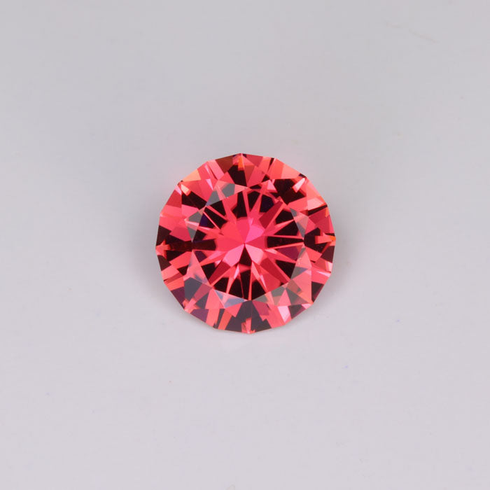 orange pink umbalite garnet gemstone