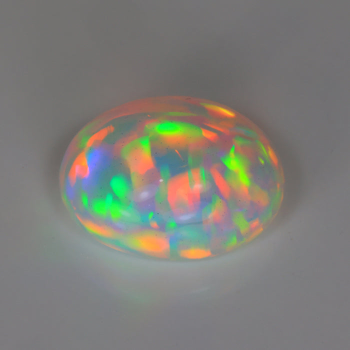 oval cabochon cut opal