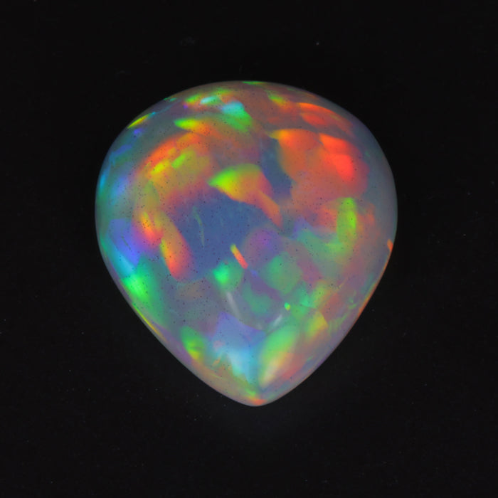 opal gemstone pear cut