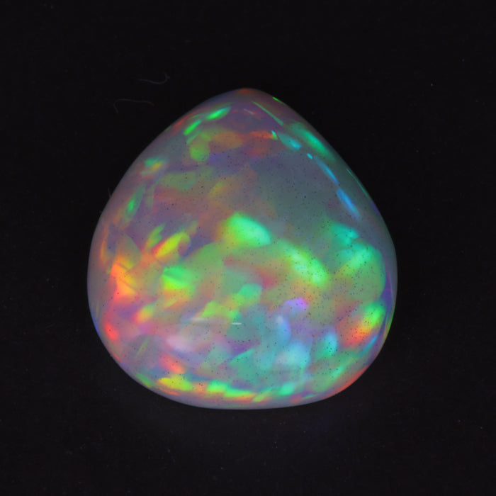 5.15 Cts Awesome Natural Ethiopian Opal Pear Cabochon Welo selling Play Colors Opal, 16x13x5 MM Loose Gemstone Making Jewelry.