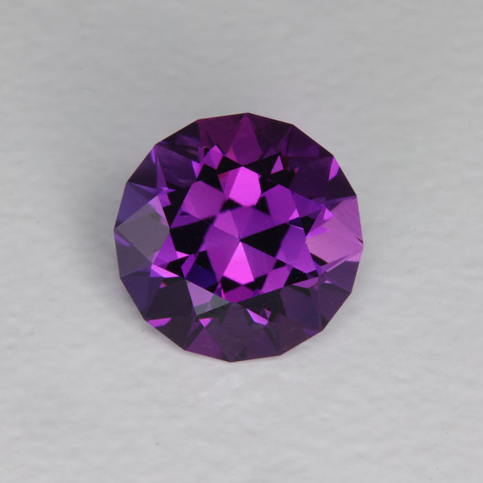 Round Brilliant Cut Amethyst 9.64 Carats