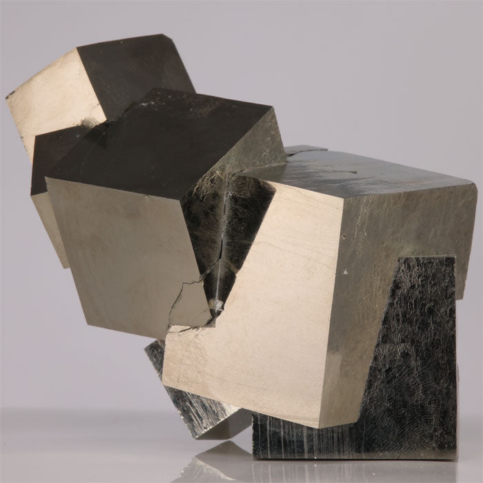 pyrite cubes cluster