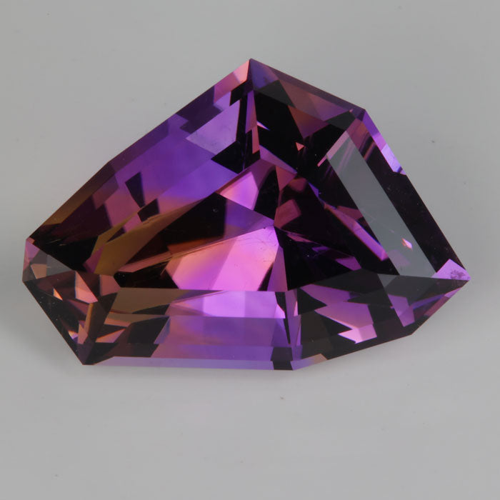 purple yellow ametrine gemstone rare beautiful 