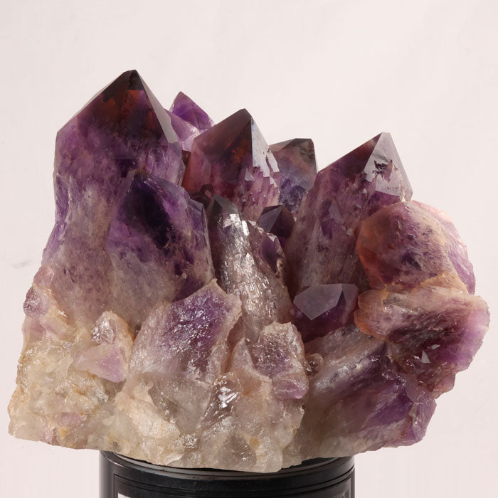 cluster ametrine crystal termination points