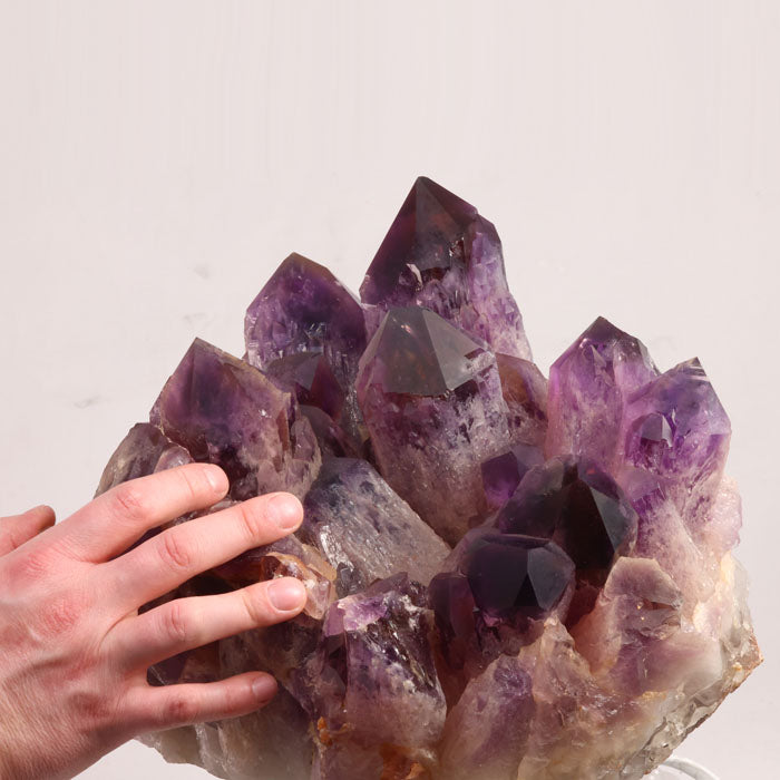 large ametrine mineral specimen