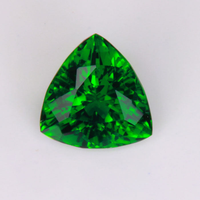 Vivid Trillant Cut Chrome Tourmaline 1.74 Carats