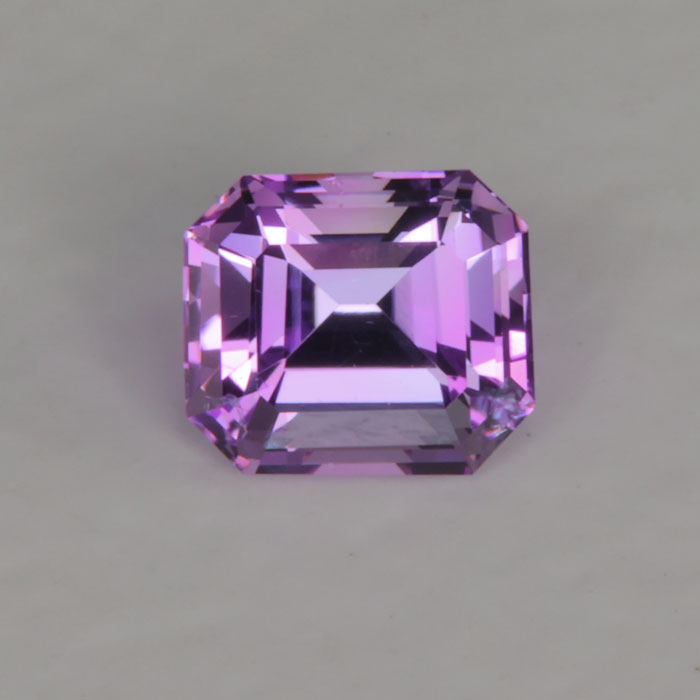 rare pink tanzanite fancy gemstone emerald cut