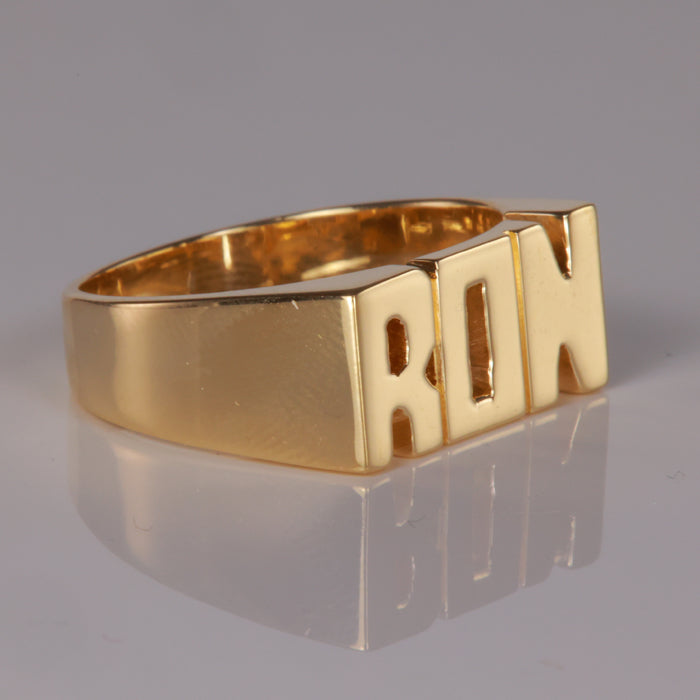 estate ring with name