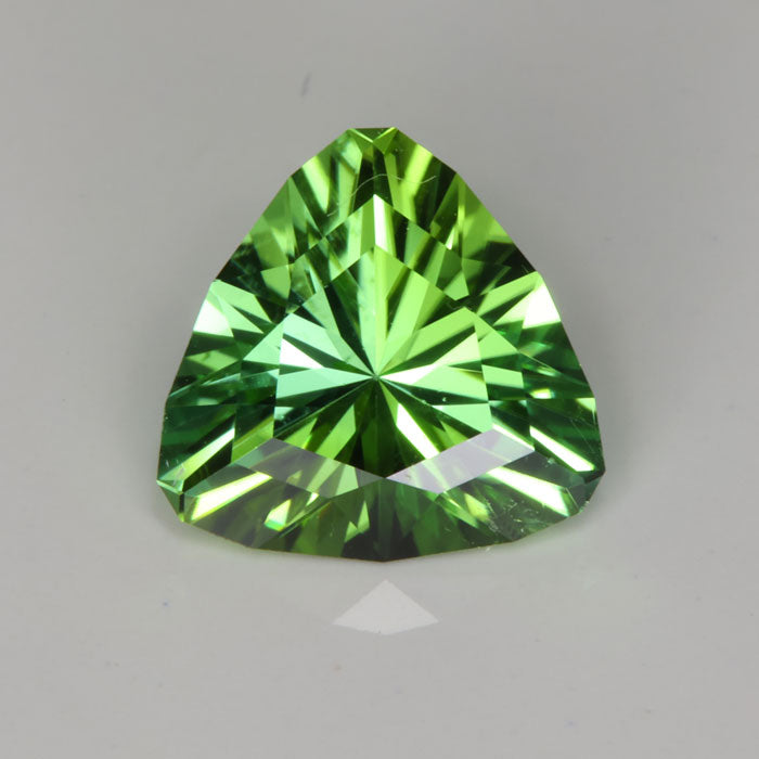 Green Tourmaline Trilliant 3.12 Carat