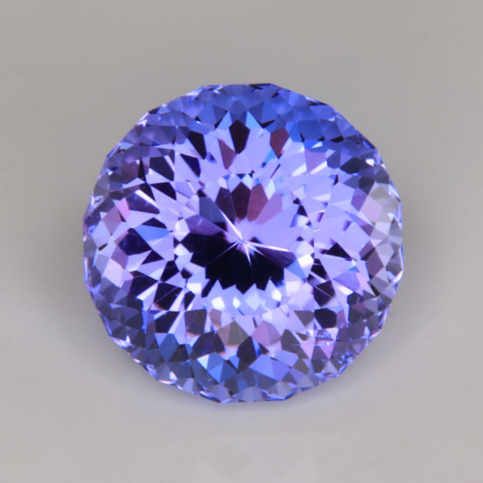 Light Blue-Violet Portuguese Cut Tanzanite 2.92 Carats