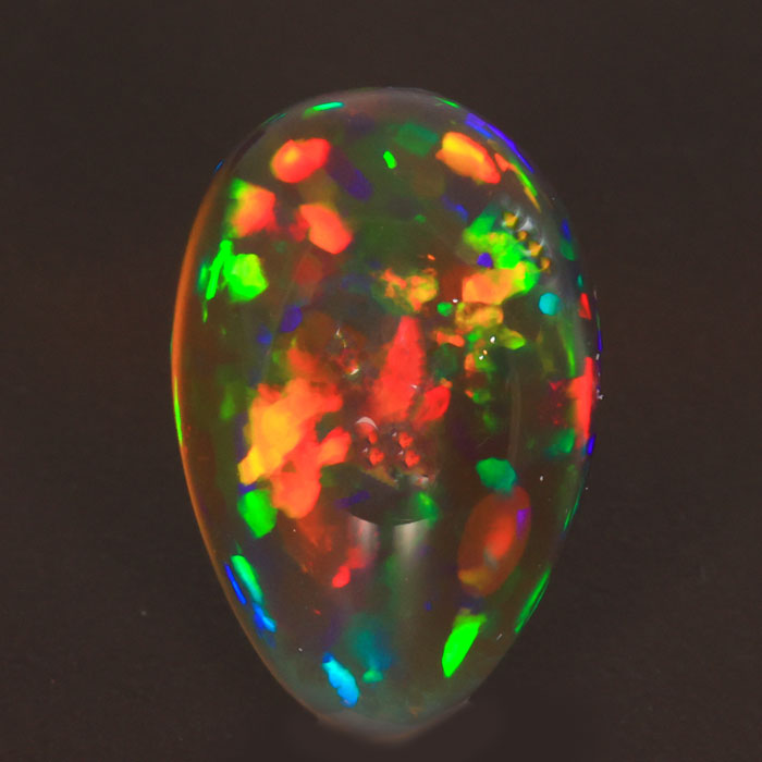 Grade AAAA Natural opal welo dark base neon shops color