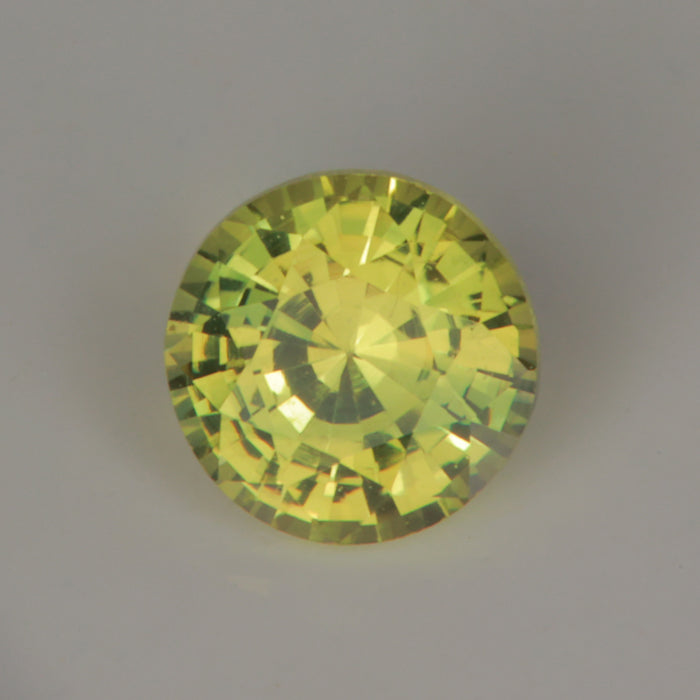 yellowish green mixed brilliant cut sapphire 