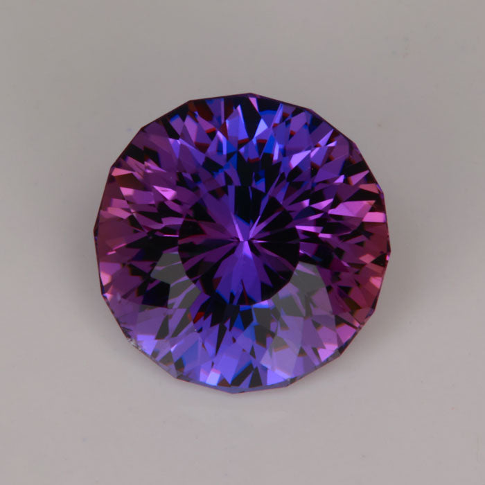 diesel natural unheated tanzanite gemstone round brilliant cut