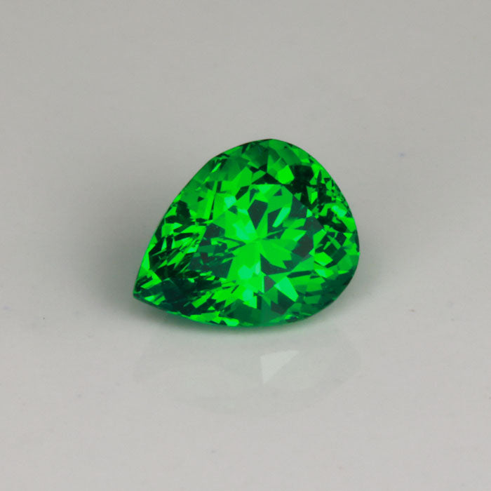 Pear Shape Brilliant Tsavorite Garnet 1.05 Carats