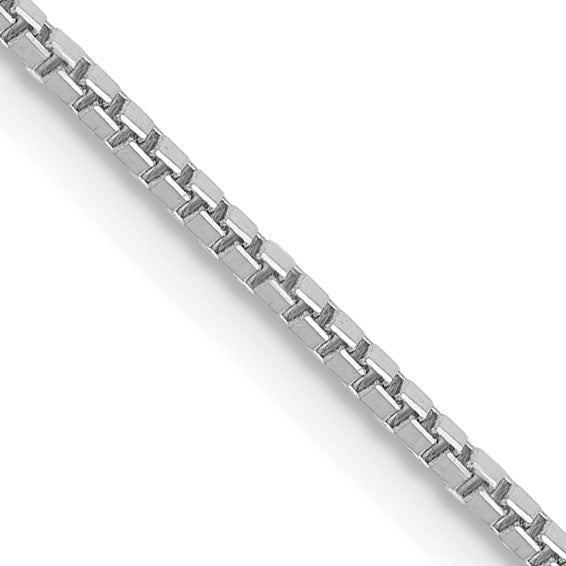 14k white gold Box Chain