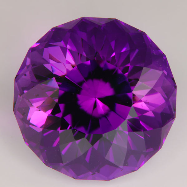 Round Brilliant Cut Amethyst Gemstone 13.05cts