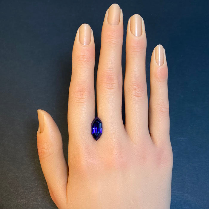 tanzanite rare gem blue violet