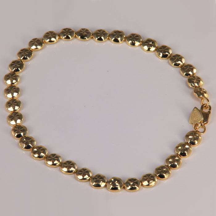 yellow gold bracelet Beverly Hills Gold