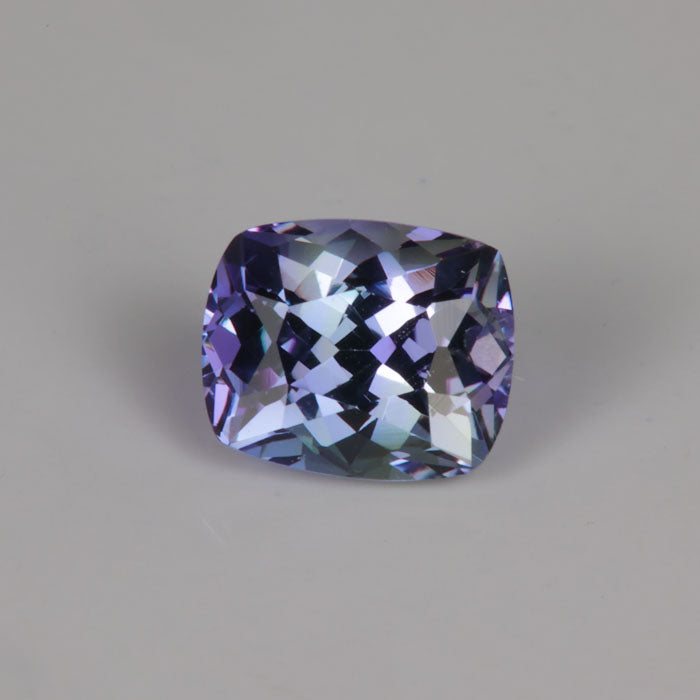 violet blue fancy tanzanite gemstone
