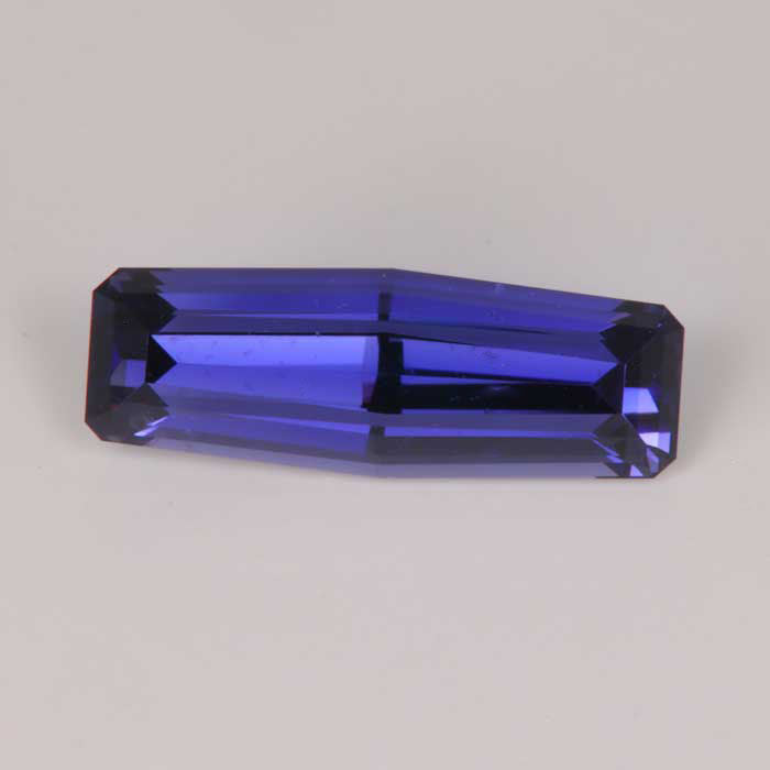 iolite modified emerald cut