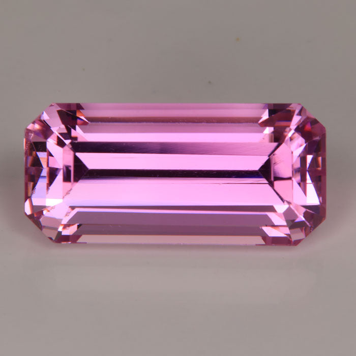 emerald cut kunzite