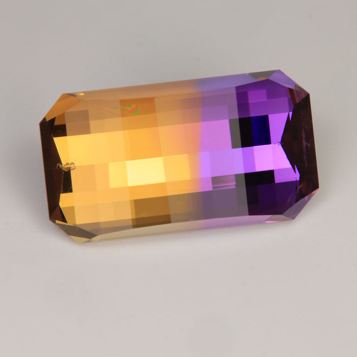 ametrine gemstone yellow purple rare