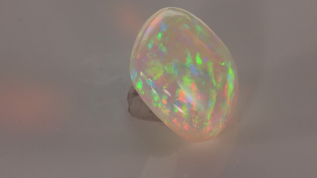 Cushion Cabochon Welo Opal Gemstone 15.11 Carats