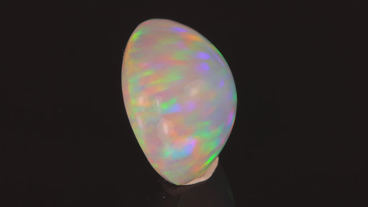 Oval Cabochon Cut Ethiopian Opal 22.47 Carats