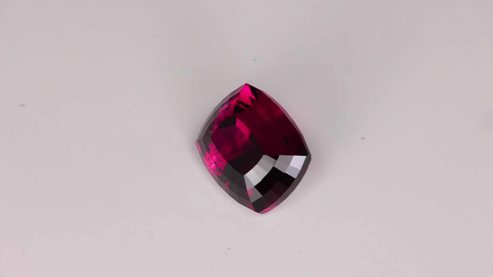 Antique Cushion Cut Rhodolite Garnet 10.20 Carats