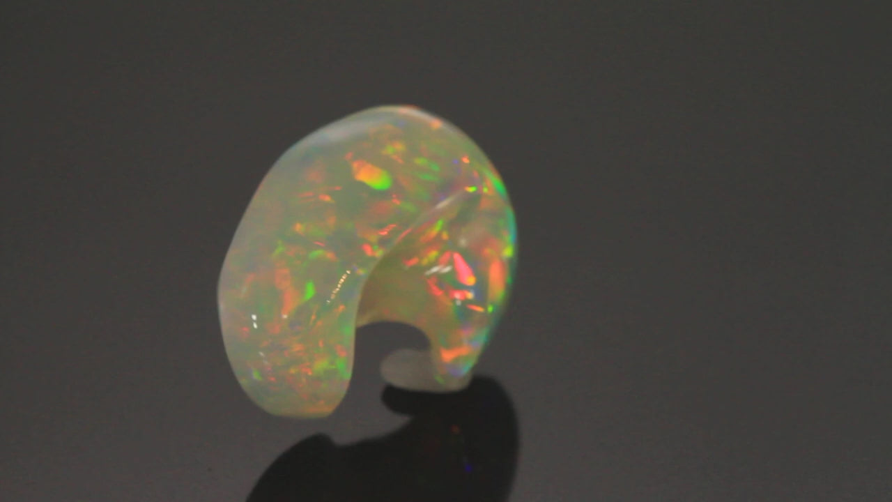 Freeform Cabochon Ethiopian Opal 14.88 Carats