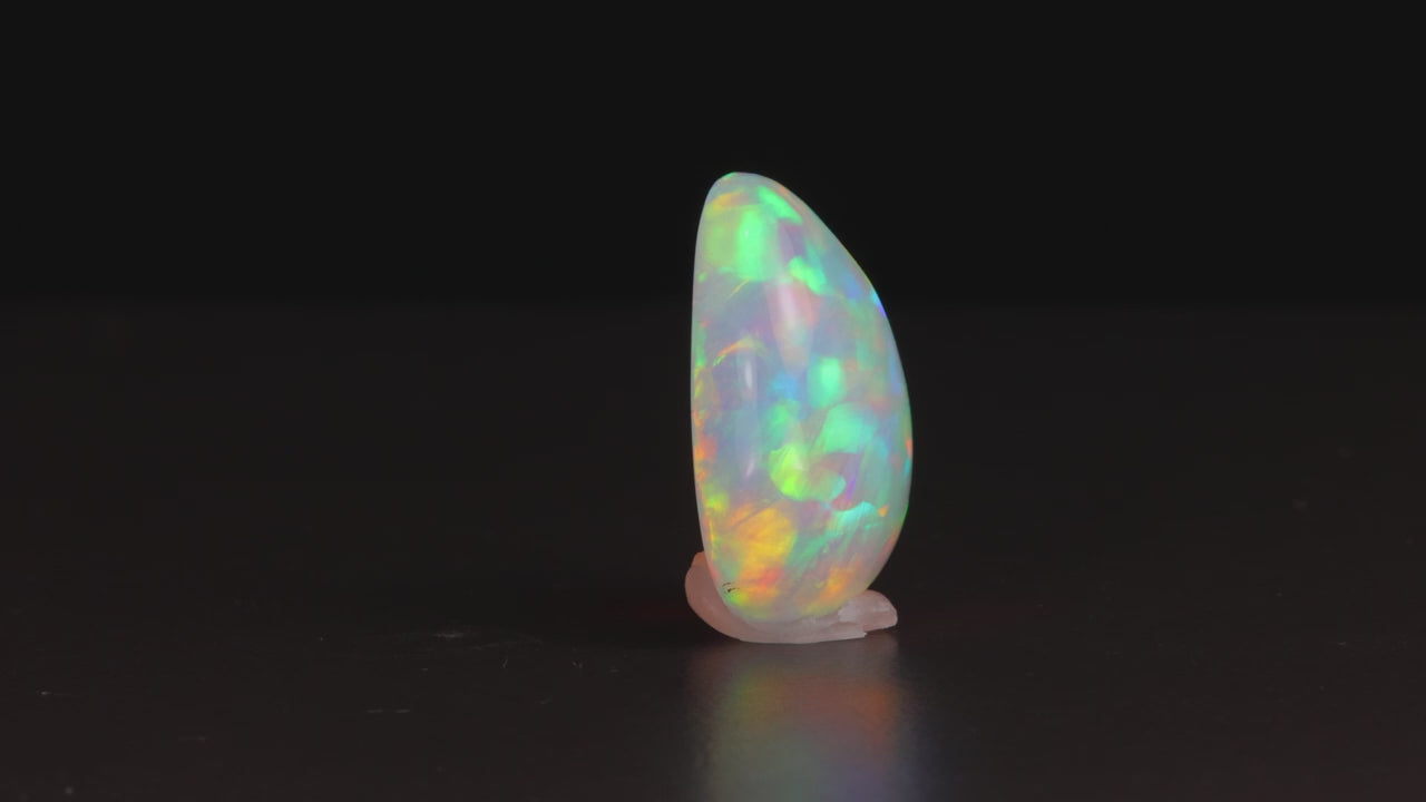 Pear Shape Cabochon Cut Welo Opal 14.90 Carats