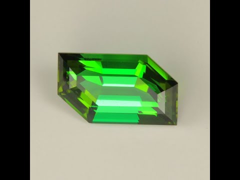 Stepped Parallelogram Cut Tourmaline 4.51 Carats