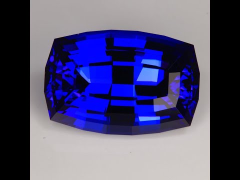 Antique Cushion Cut Tanzanite 51.63 Carats