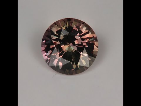 Round Brilliant Cut Color Change Sapphire 1.44 Carats