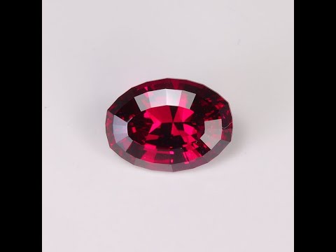 Oval Cut Rhodolite Garnet 8.88 Carats