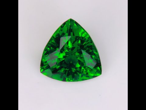 Chrome Tourmaline Trilliant Cut 1.74 Carats