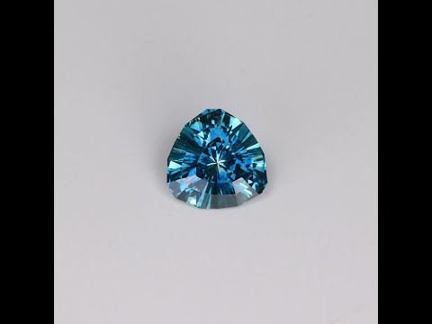 Trilliant Cut Montana Sapphire 1.64 Carats