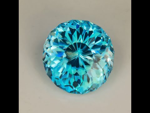 Round 3.07ct Blue Zircon from Malawi