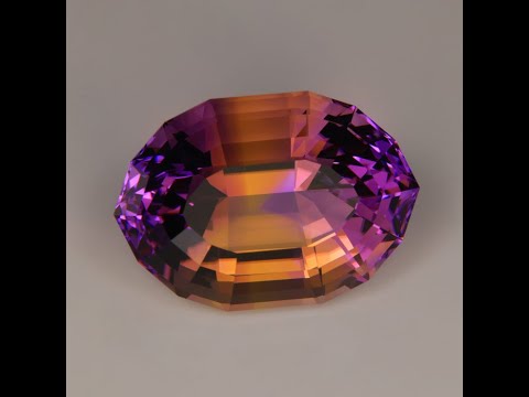 Angular Oval Cut Ametrine 33.65 Carats