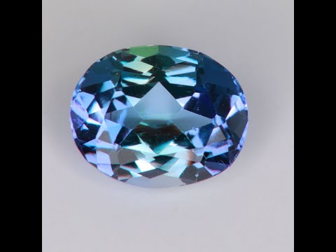 Oval Fancy Tanzanite (Mermaid) 2.64 Carats