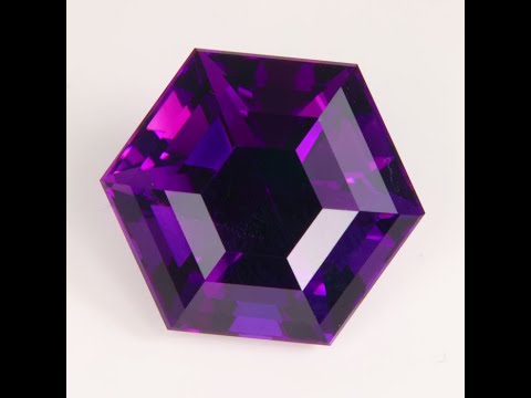 Amethyst Hexagon 32.36 Carats