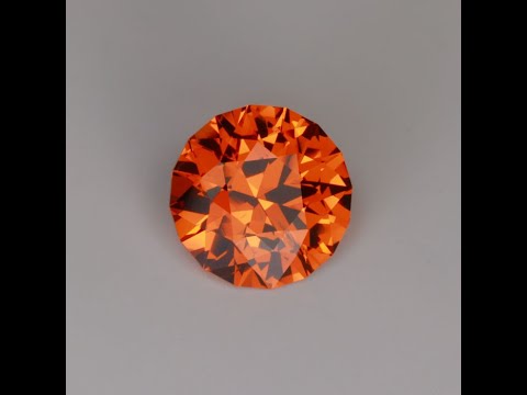 Round Brilliant Cut Malaia Garnet 4.38 Carats