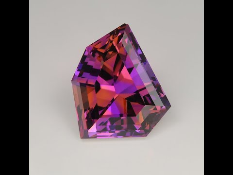 Freeform Step Cut Ametrine 53.68 Carats