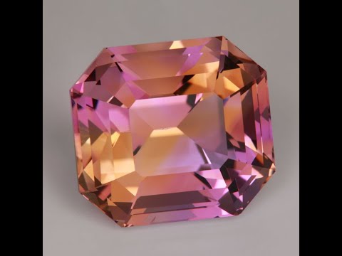 35.49ct Emerald Cut Ametrine from Bolivia