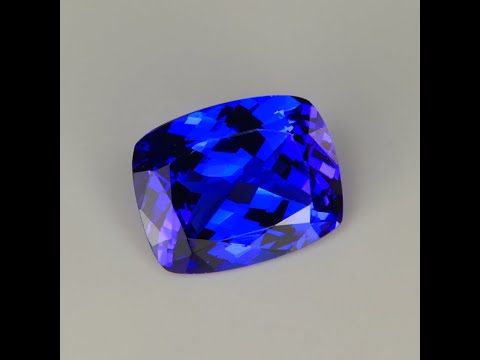 Antique Cushion Cut Tanzanite 3.90 Carats