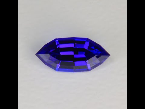 Angular Marquise Cut Tanzanite 5.61 Carats