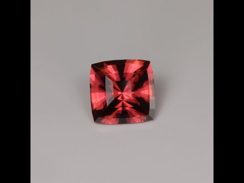 Cushion Cut Imperial Zircon 7.62 Carats