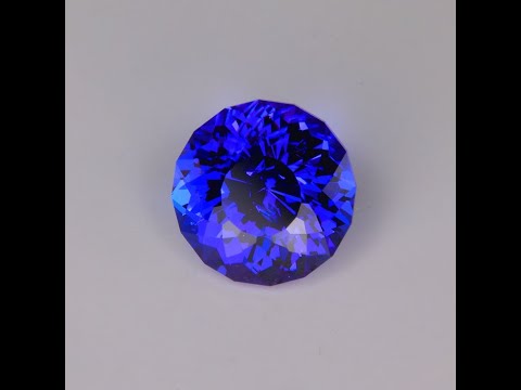 Round Portuguese Cut *Extremely Brilliant* Tanzanite 4.62 Carats