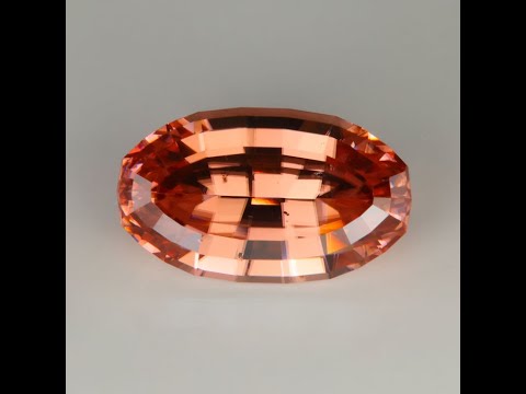 Oval Cut Imperial Zircon 19.72 Carats