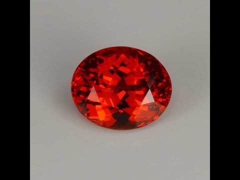 Oval Spessartite Garnet 3.40 Carats